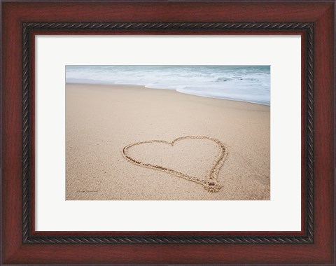 Framed Beach Love I Print