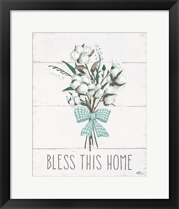 Framed Blessed II Print