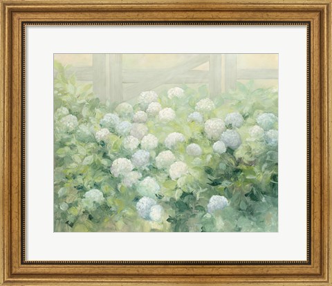 Framed Hydrangea Lane Print