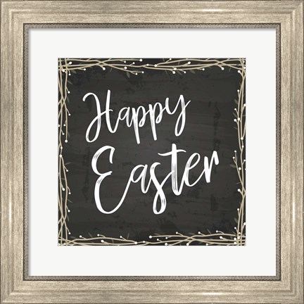 Framed Happy Easter Print