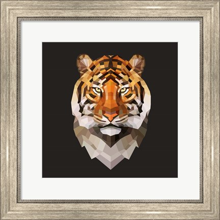 Framed Tiger Print