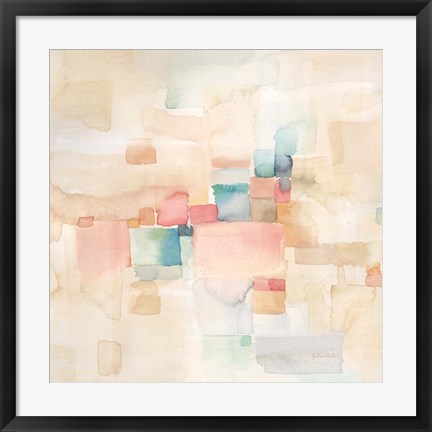 Framed Desert Dreams Square II Print