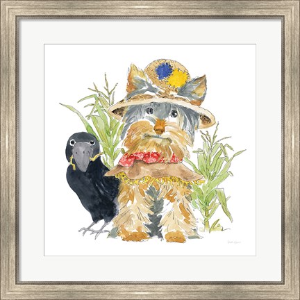 Framed Halloween Pets IV Print