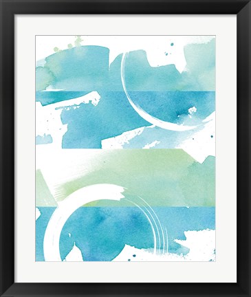 Framed Coastal Feel III Print