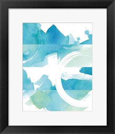 Framed Coastal Feel II Print