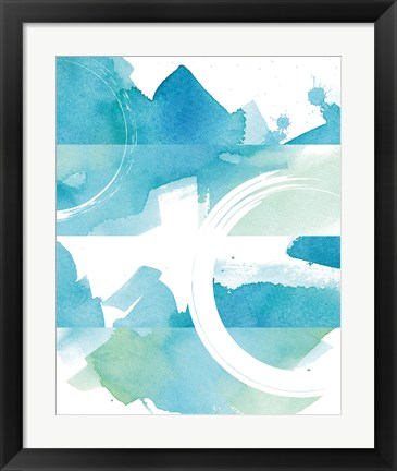 Framed Coastal Feel II Print