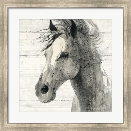 Framed In the Wind II Shiplap Print