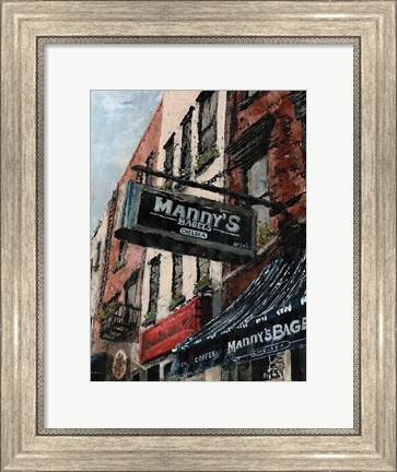 Framed New York Neighborhood II Print