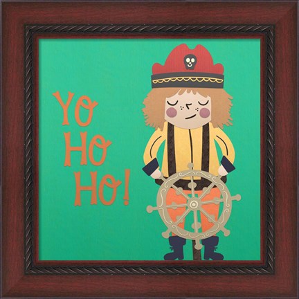 Framed Ahoy Matey III Print