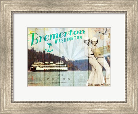 Framed Bremerton Girls Print