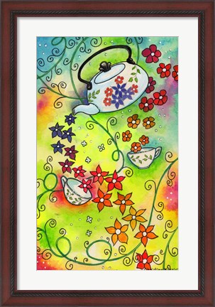 Framed Tea For Two Print