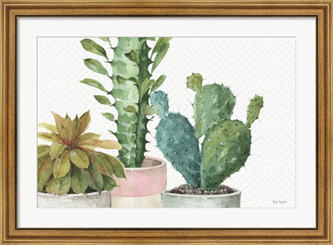 Framed Mixed Greens XXXIII Print