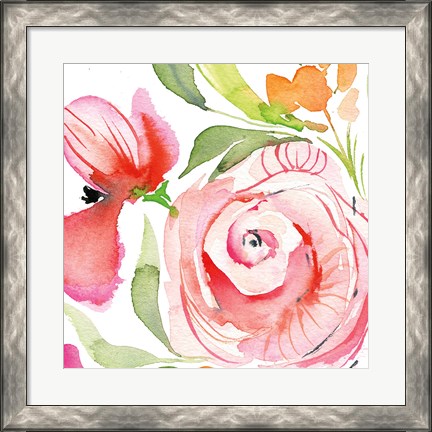 Framed Bloom to Remember IV Print