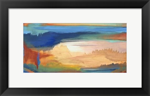 Framed Ambiguous Landscape Print