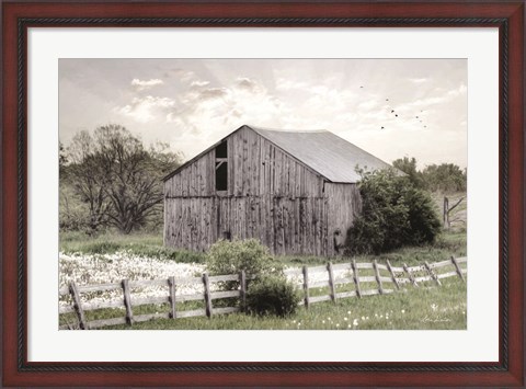 Framed Barnsville Barn Print