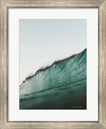 Framed Peaceful Wave Print