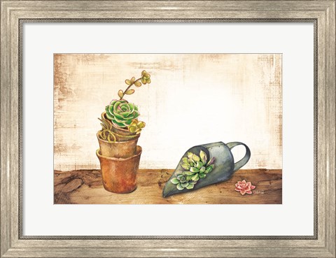 Framed Vintage Planting Scoop Print