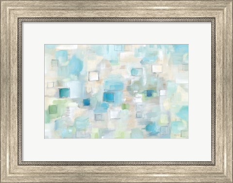 Framed Grid Ensemble Landscape Print