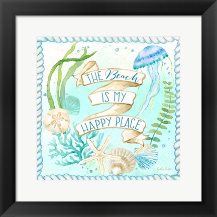 Framed Mermaid Dreams III Print