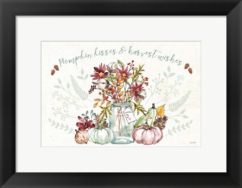 Framed Festive Foliage I Print