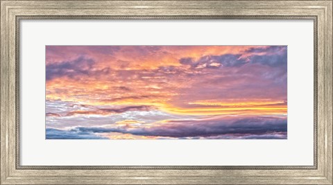 Framed September Skies II Print