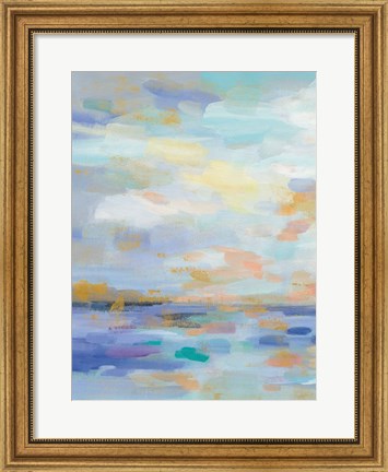 Framed Golden Sunrise II Print