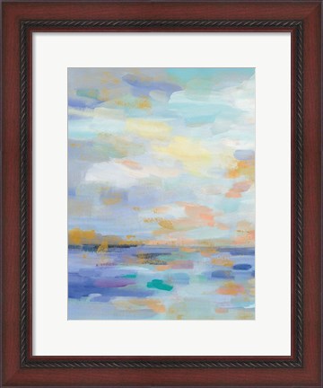 Framed Golden Sunrise II Print