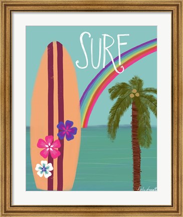 Framed Surf Print