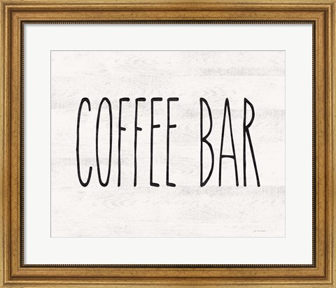 Framed Coffee Bar Print