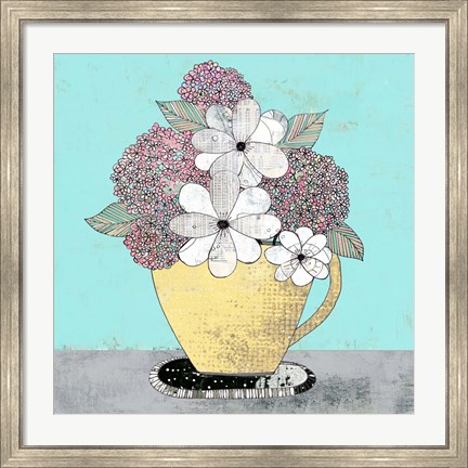 Framed Tea Cup III Print