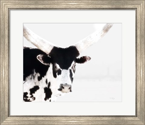 Framed Longhorn IV Print