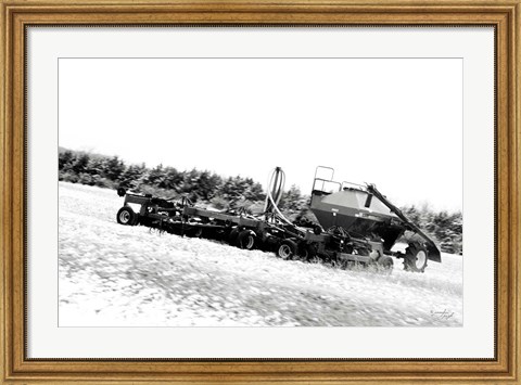 Framed Tractor VIII Print