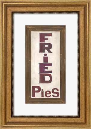 Framed Fried Pie Print