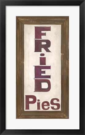 Framed Fried Pie Print