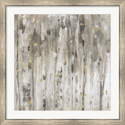 Framed Forest III Neutral Print