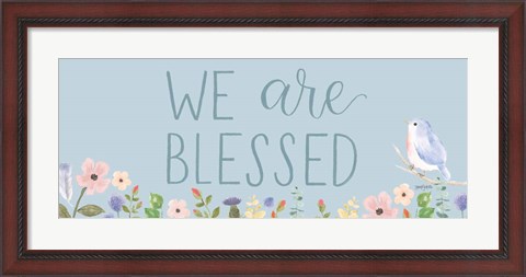 Framed Spring Sentiments II Print