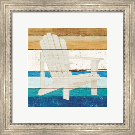 Framed Beachscape IV Print