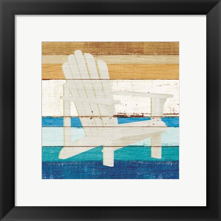 Framed Beachscape IV Print