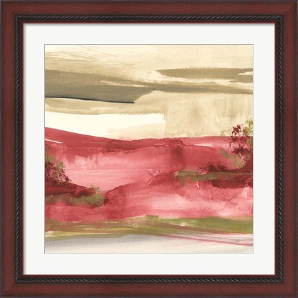 Framed Red Rock II Print