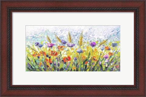 Framed Campo in Fiore Print