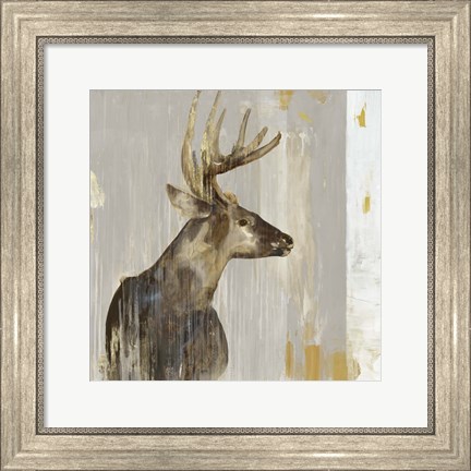 Framed Stag II Print