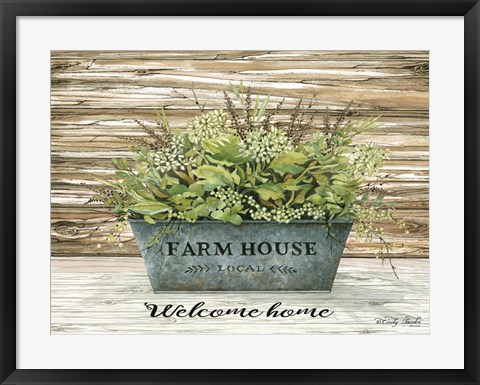 Framed Welcome Home Print