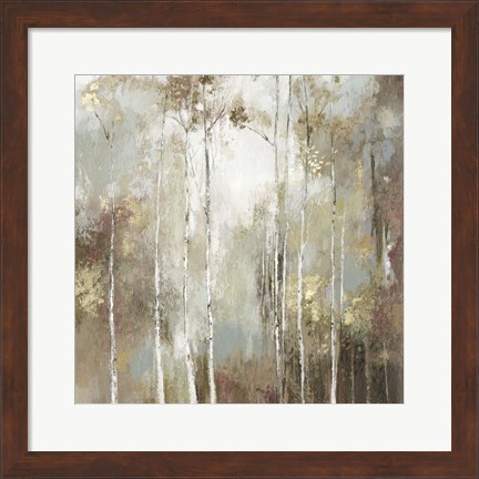 Framed Fine Birch I Print