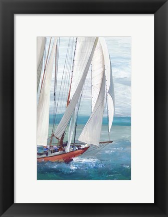 Framed Single Sail I Print