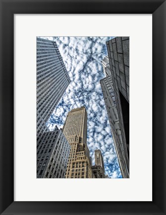 Framed New York Downtown Print