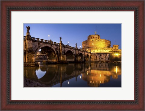 Framed St. Angelo Rome Print