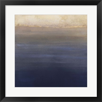 Framed Indigo Sundown II Print