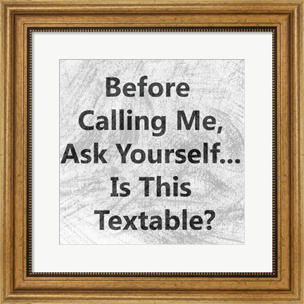 Framed Phone Snark II Print