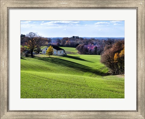 Framed Pastoral Countryside XV Print