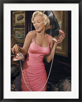 Framed Marilyn&#39;s Call II Print